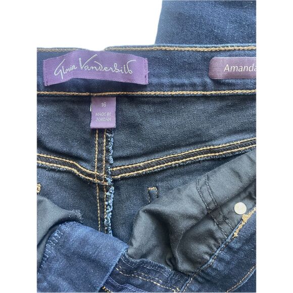 Gloria Vanderbilt Amanda Jeans Women’s size 16 - Picture 3 of 6